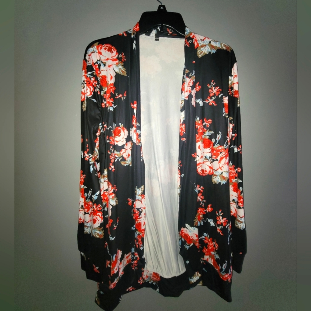 Boho Flower Cardigan